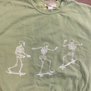 Project Social T Skateboard Skeletons Sweatshirt size l/xl SOLD OUT ONLINE